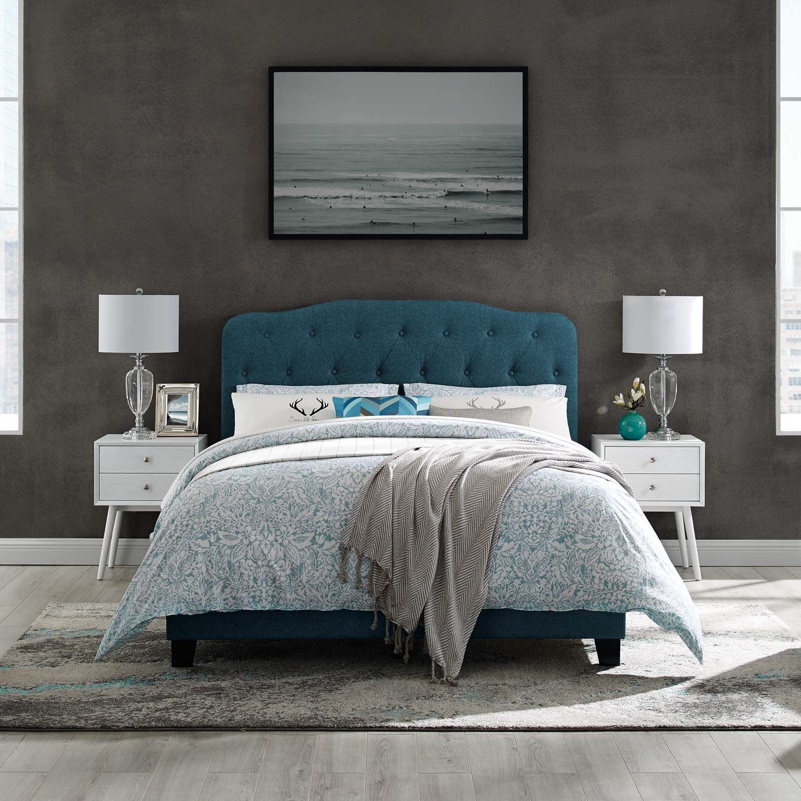 Amelia upholstered bed frame discount