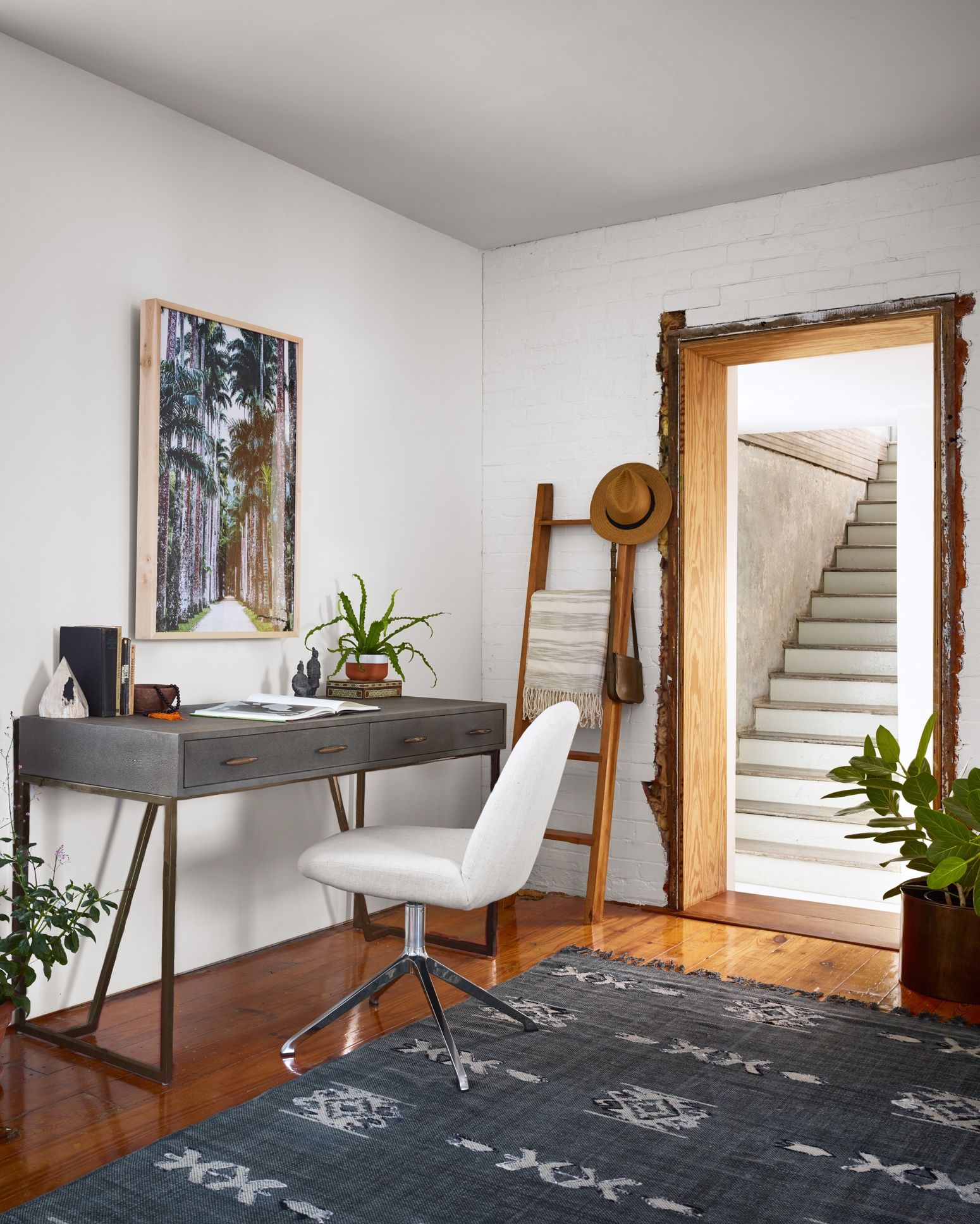 Restoration hardware shagreen desk online