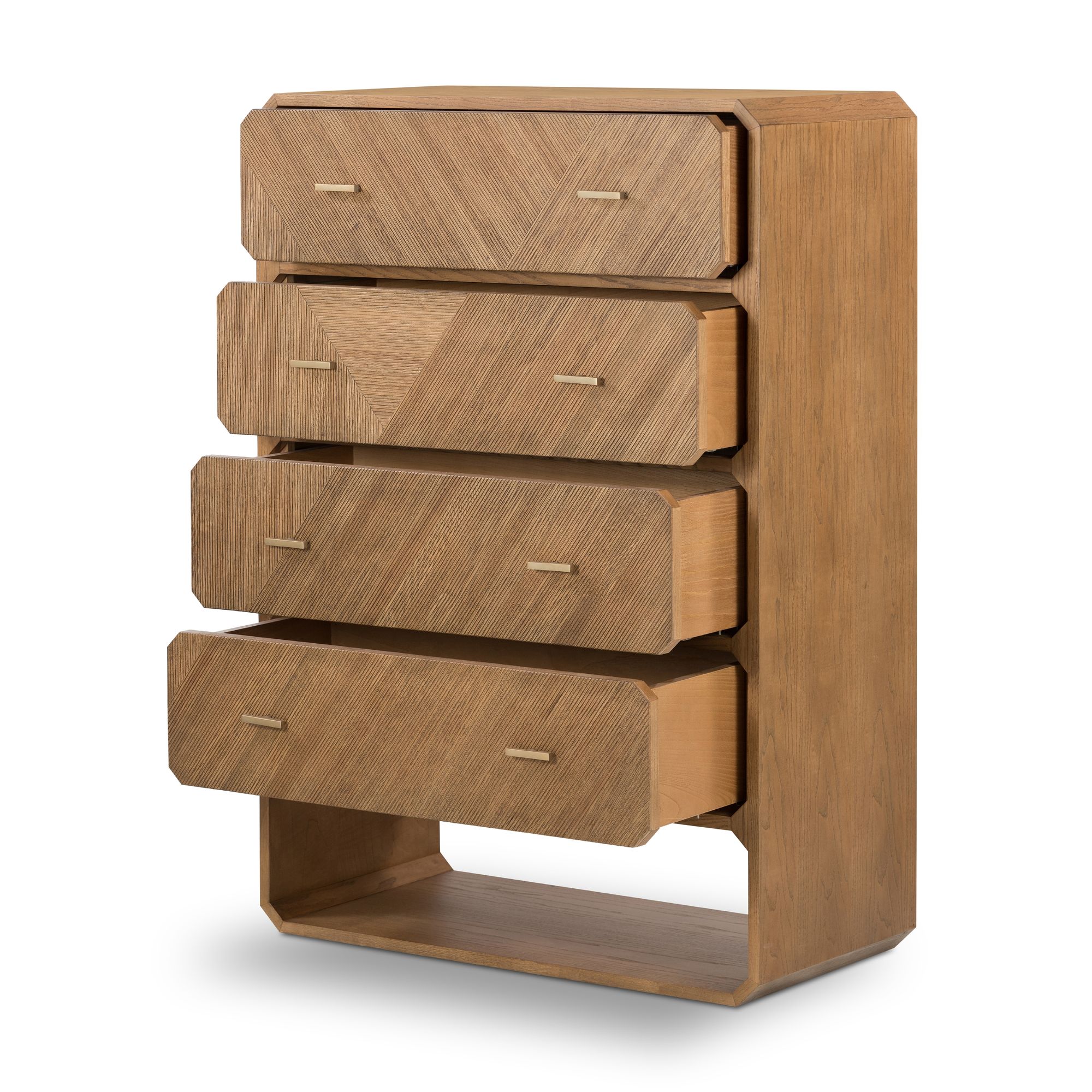 Caspian 6 store drawer dresser