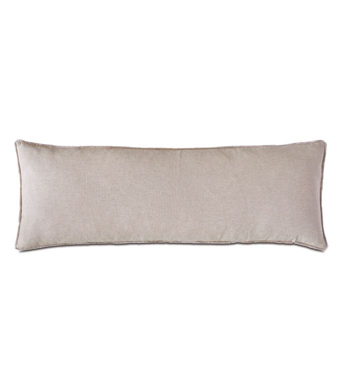 Linen Pillow Cover, Lumbar Pillow, Extra Long Lumbar Pillow