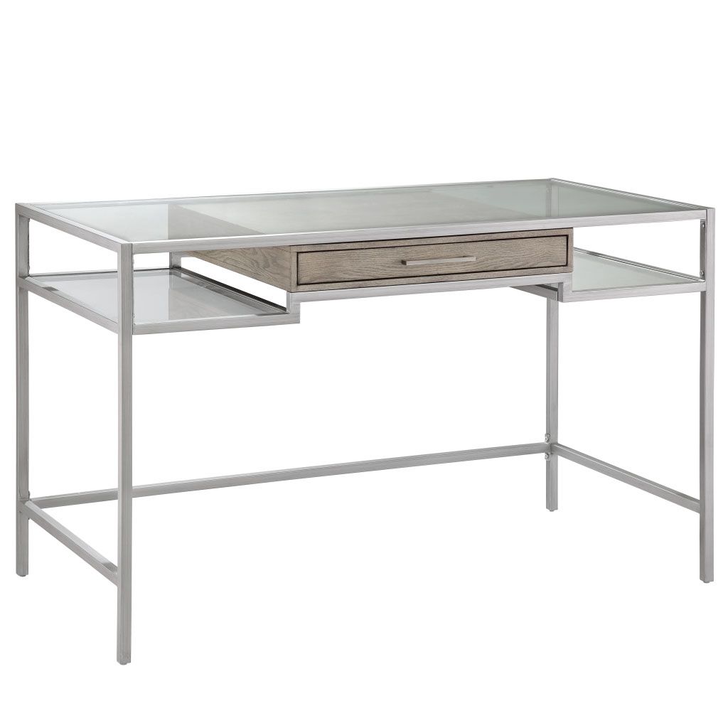 Madison Park Adela Antique Silver Writing Desk at allmine.com