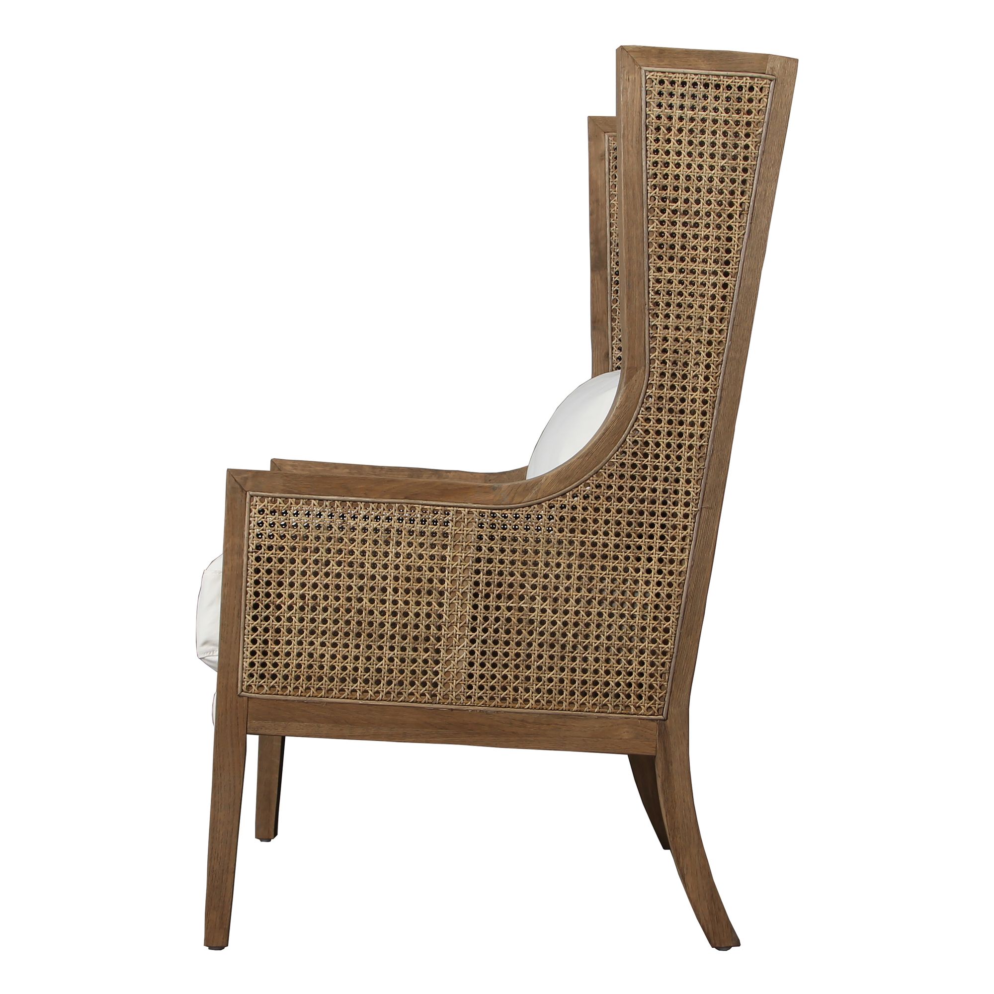 White oak best sale accent chair