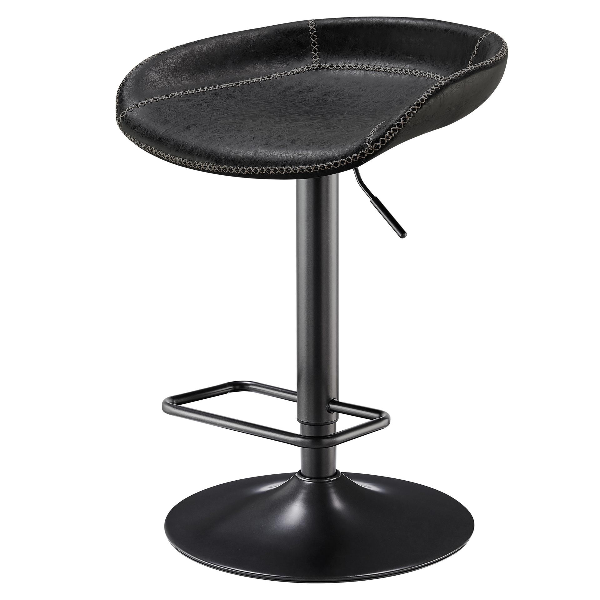 Leather gas lift bar stools discount