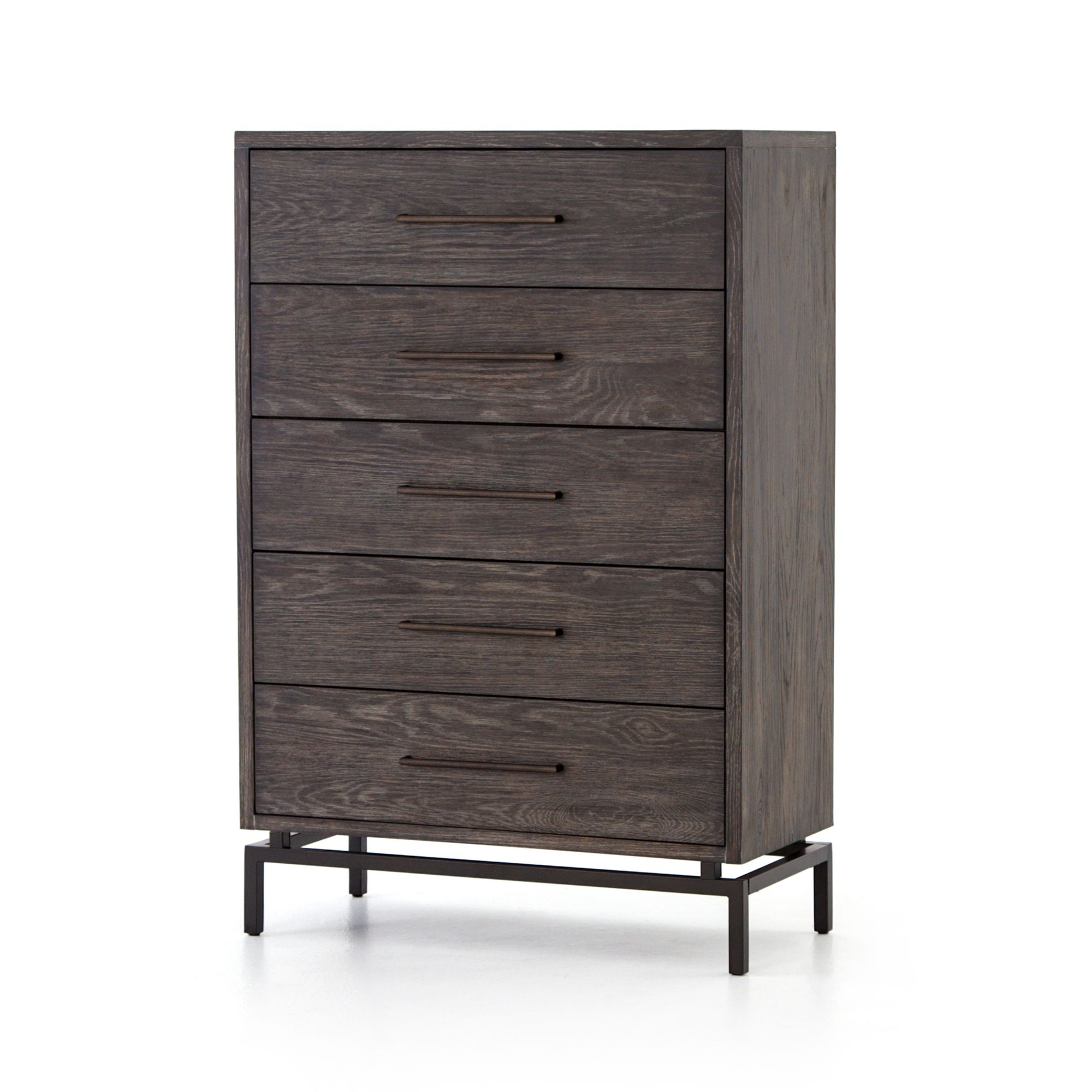 sachin and babi light blue dress Black Tall Wooden Dresser with Dark Stain main image 1