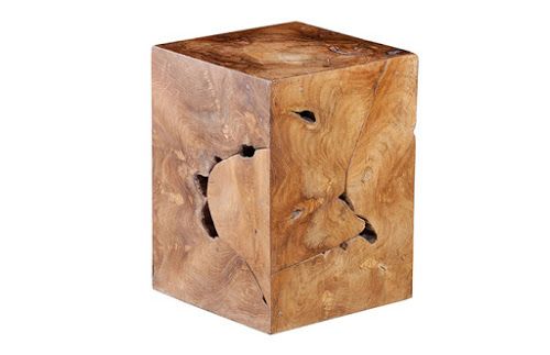 Teak Slice Stool at allmine.com