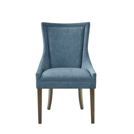 Madison Park Signature Ultra Blue Dining Side Chair set of 2 at