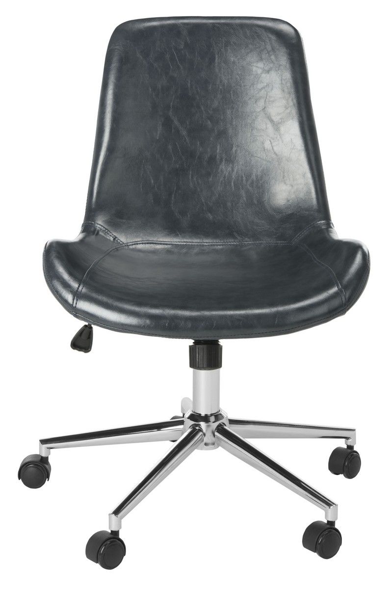 PU foam industrial swivel chair – meychair: with floor glides and