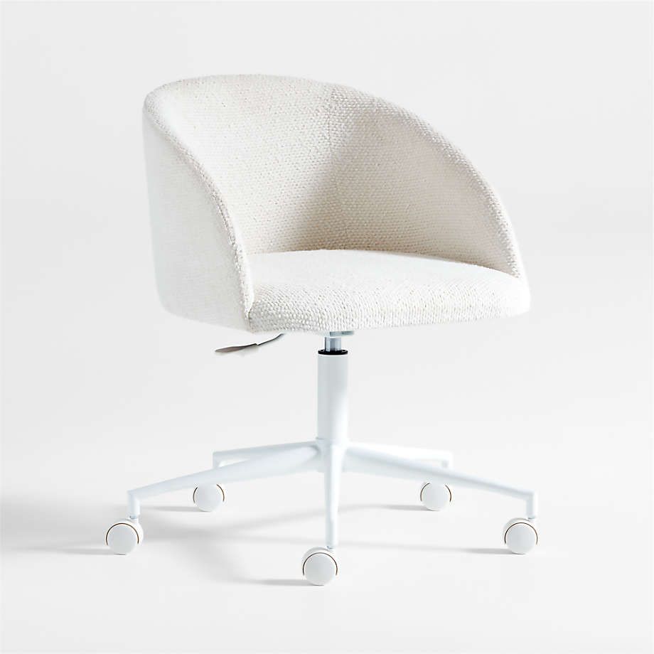 Finch Boucle Kids Desk Chair at allmine