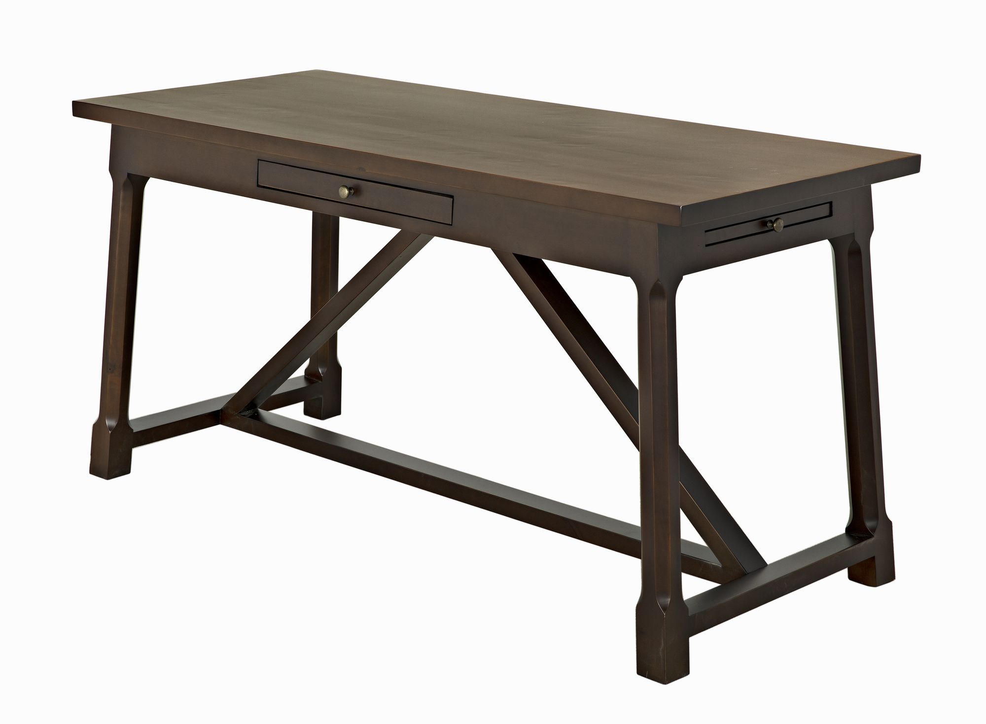 Sutton Brown Birch Desk at allmine