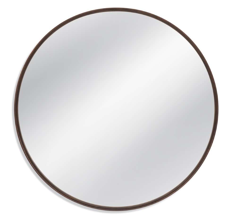 Bassett Mirror Above Board Round Wall Mirror in Round Mirrors at