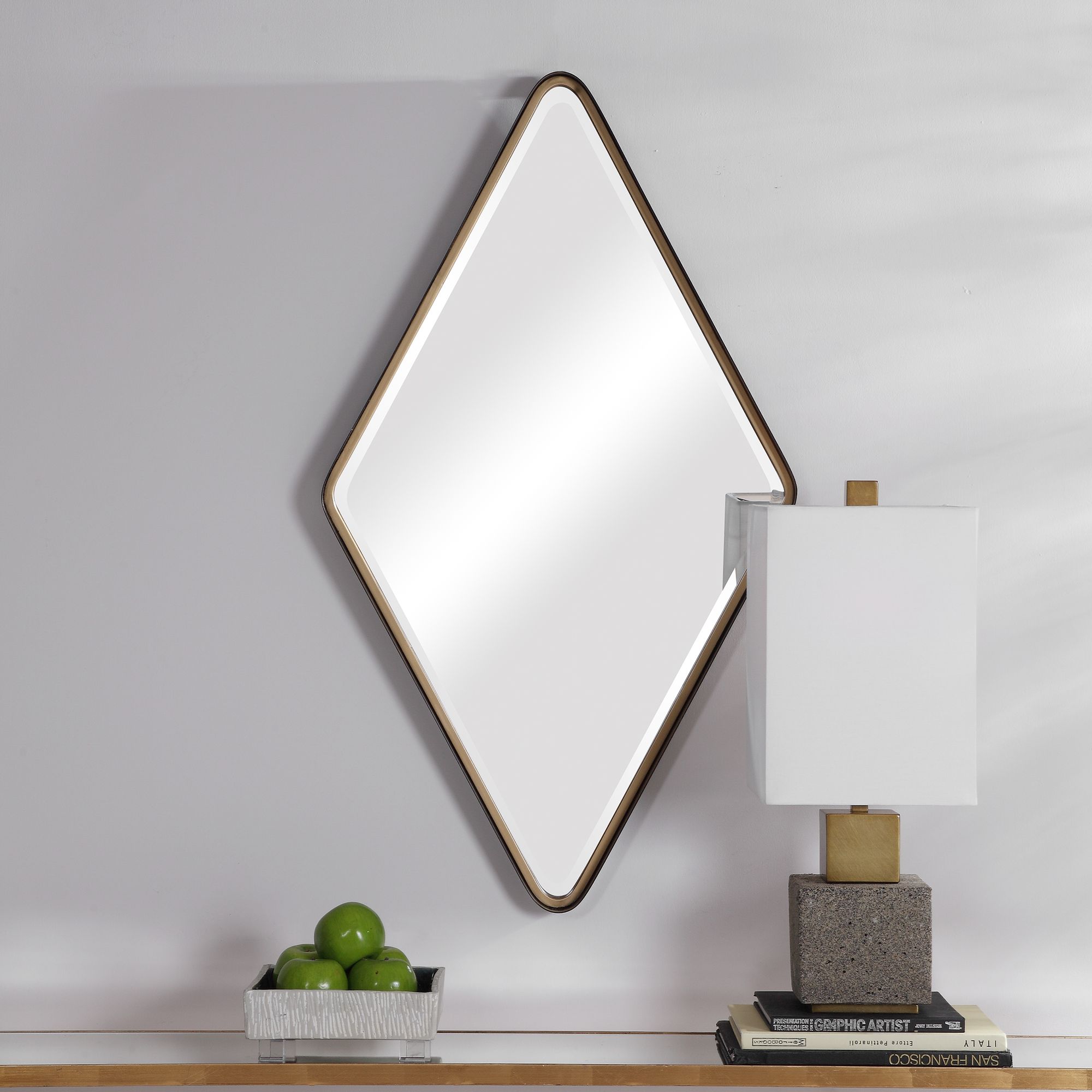 Crofton Diamond Mirror at allmine.com