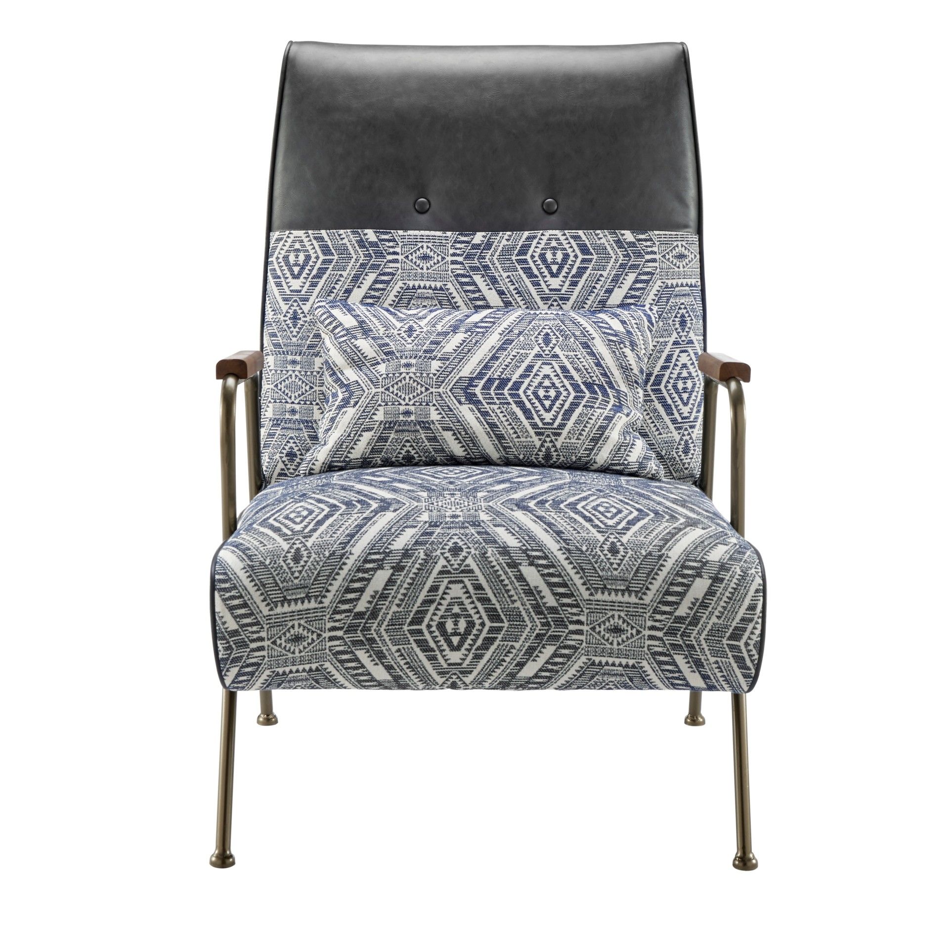 Tribal print accent chair hot sale