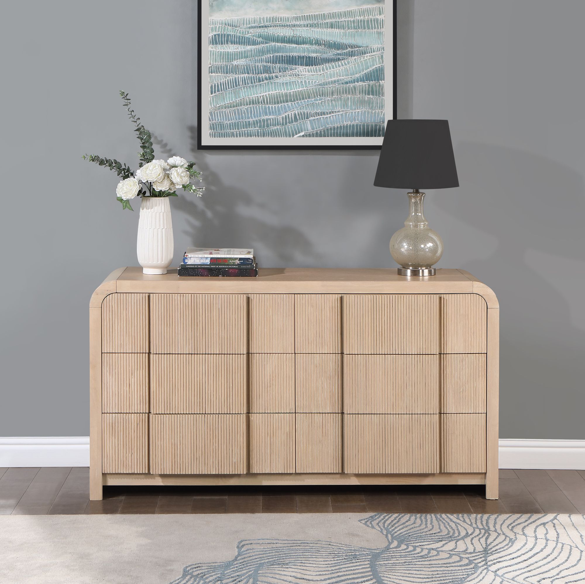 Fluted Dresser at allmine.com Fluted Dresser at allmine.com