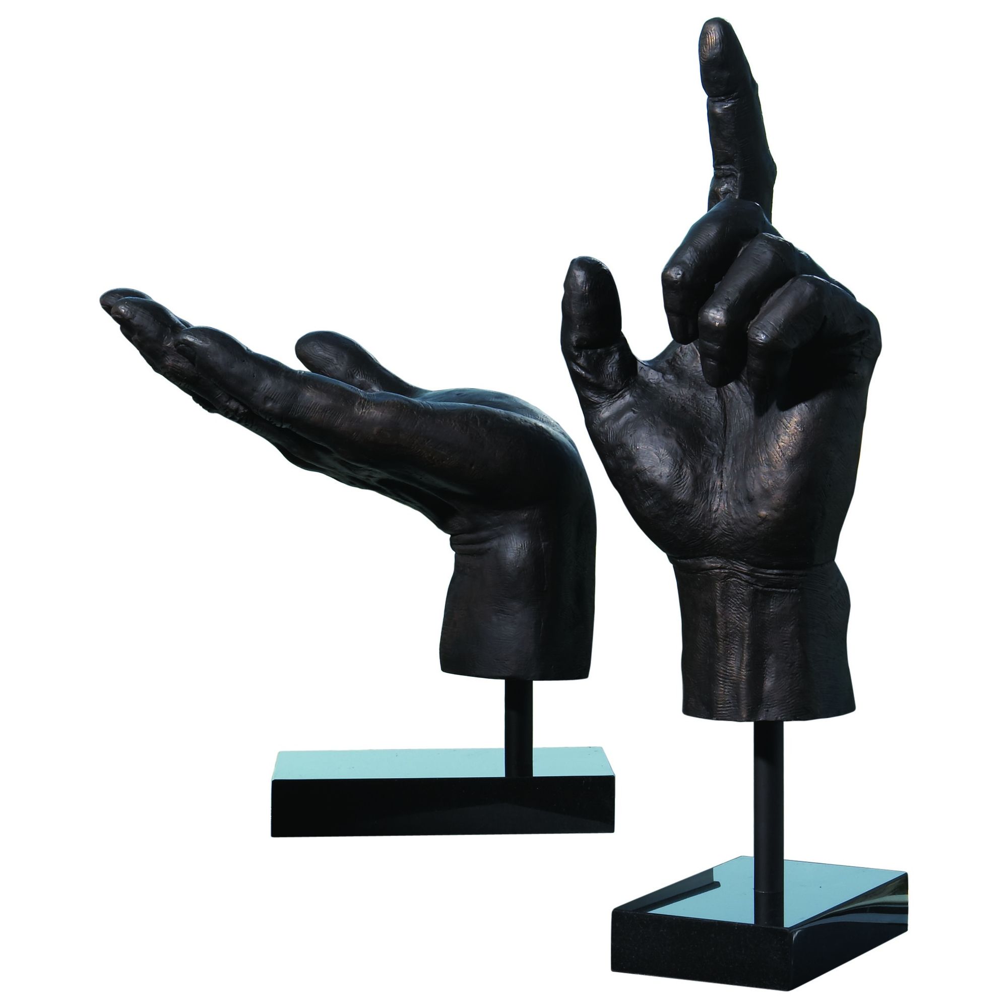 Hand Sculpture-Open Hand at allmine.com