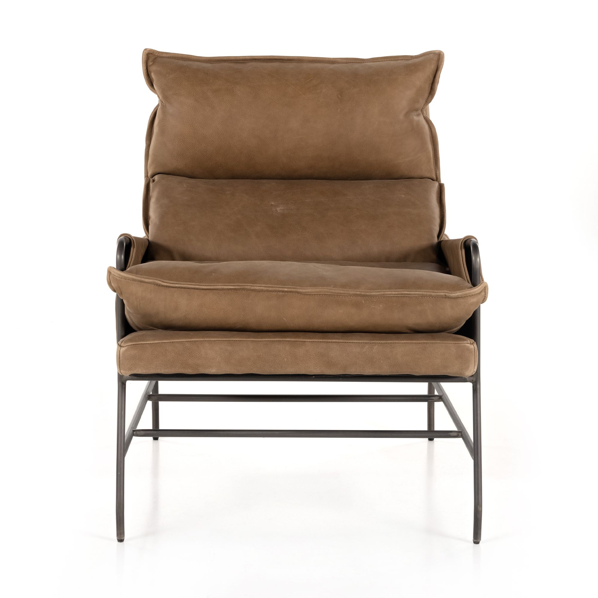 Nomad leather best sale safari chair