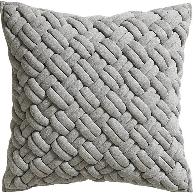 Ivy Blue Cashmere Throw Pillow with Down-Alternative Insert 20'' +