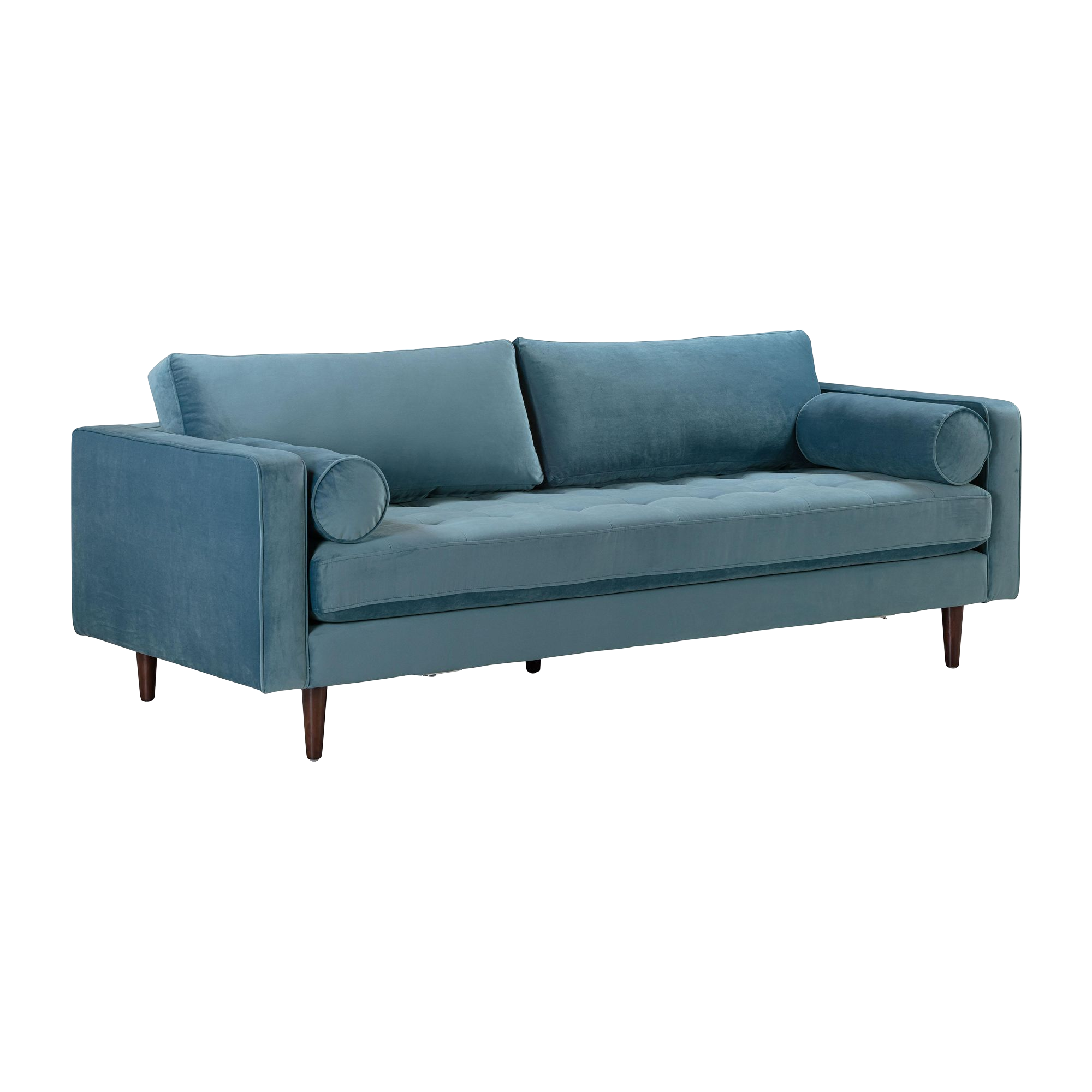 Dusty blue sofa discount