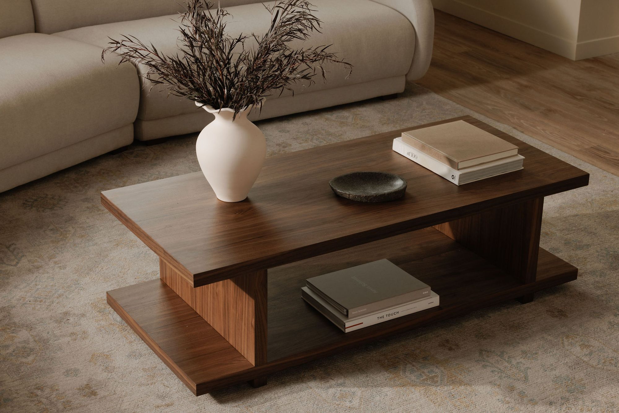 Miri Coffee Table Walnut at allmine.com