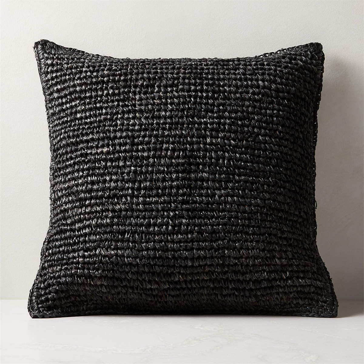 Rope & Saddle Leather Pillow