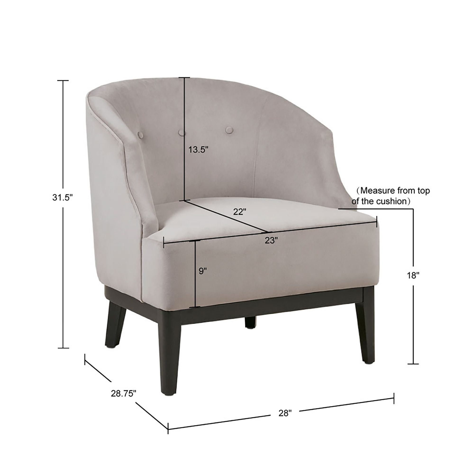 ハリー Zephyr Swivel Accent Chair by Jonathan Louis at Gardner White
