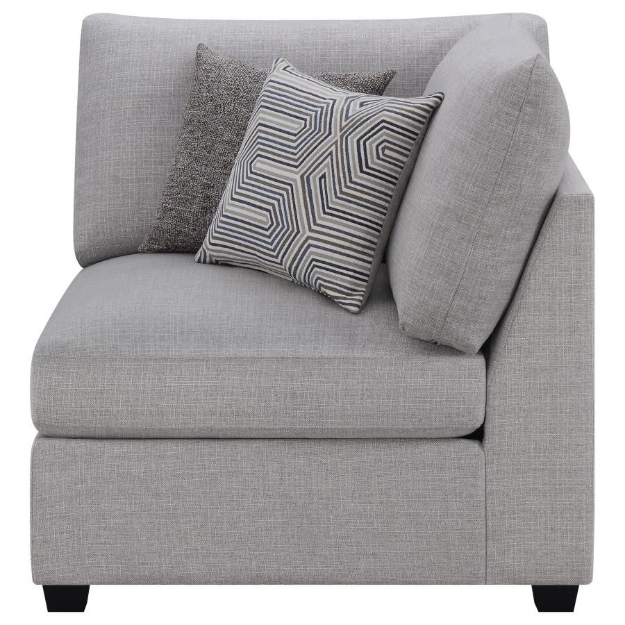 Grey cheap corner chair