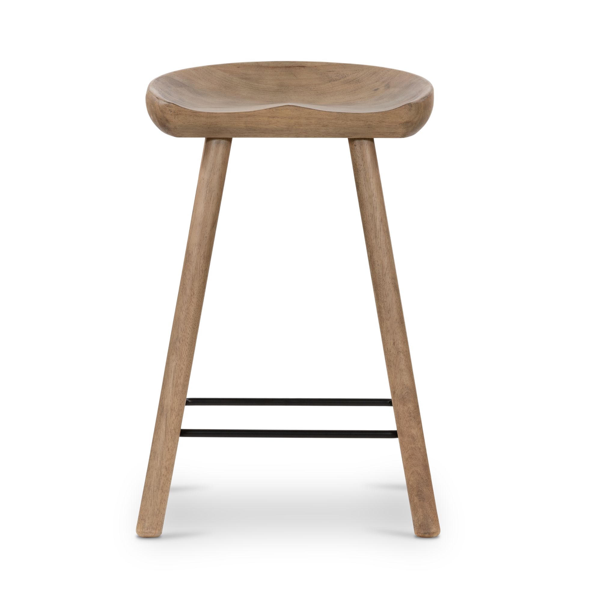 Weathered Oak Farmhouse Bar Stool – Grove Home