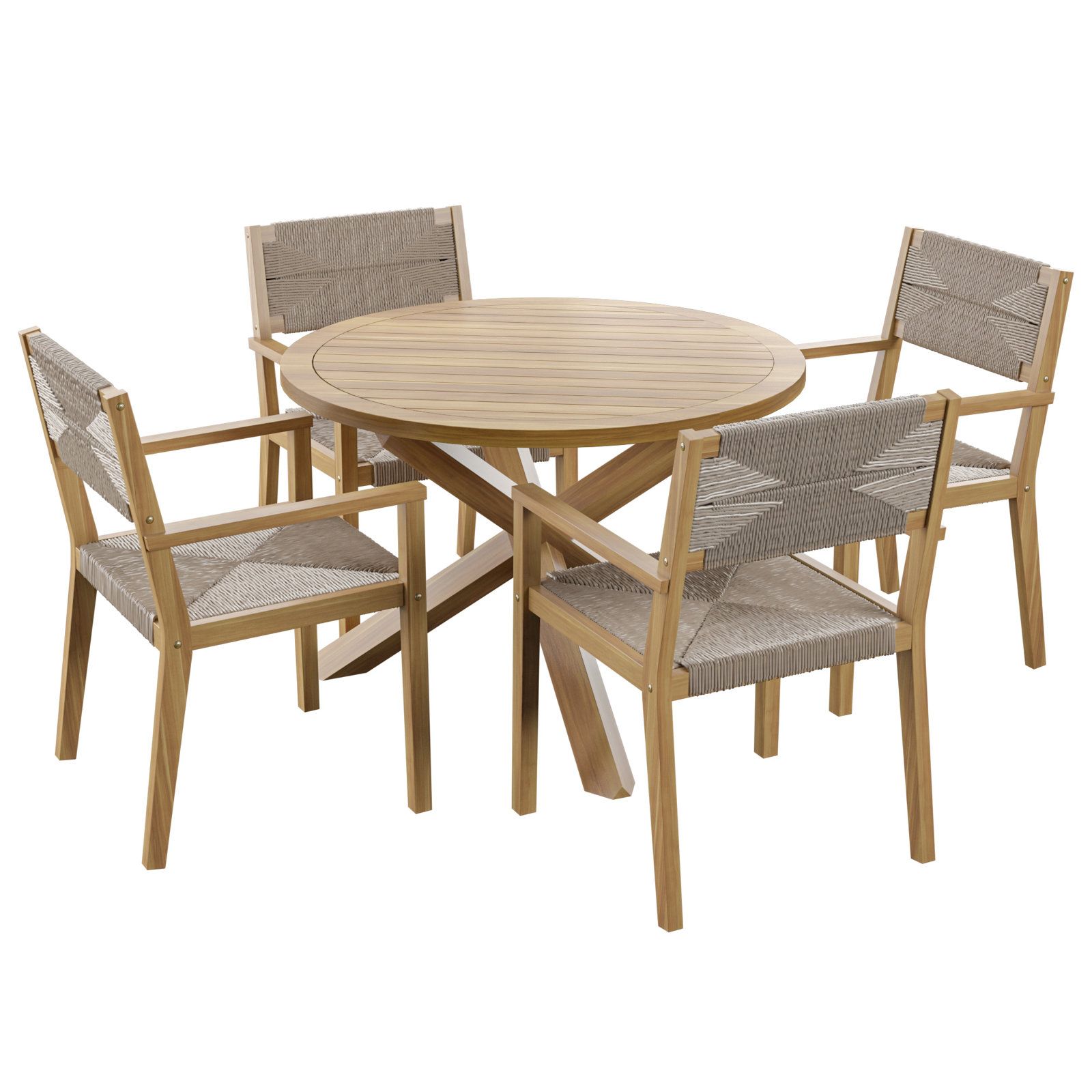 Round 4 person online dining table