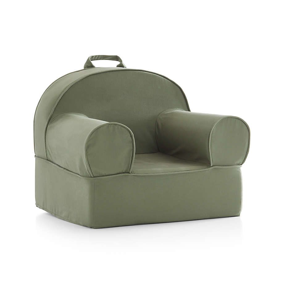 Large Dark Green Nod Chair at allmine