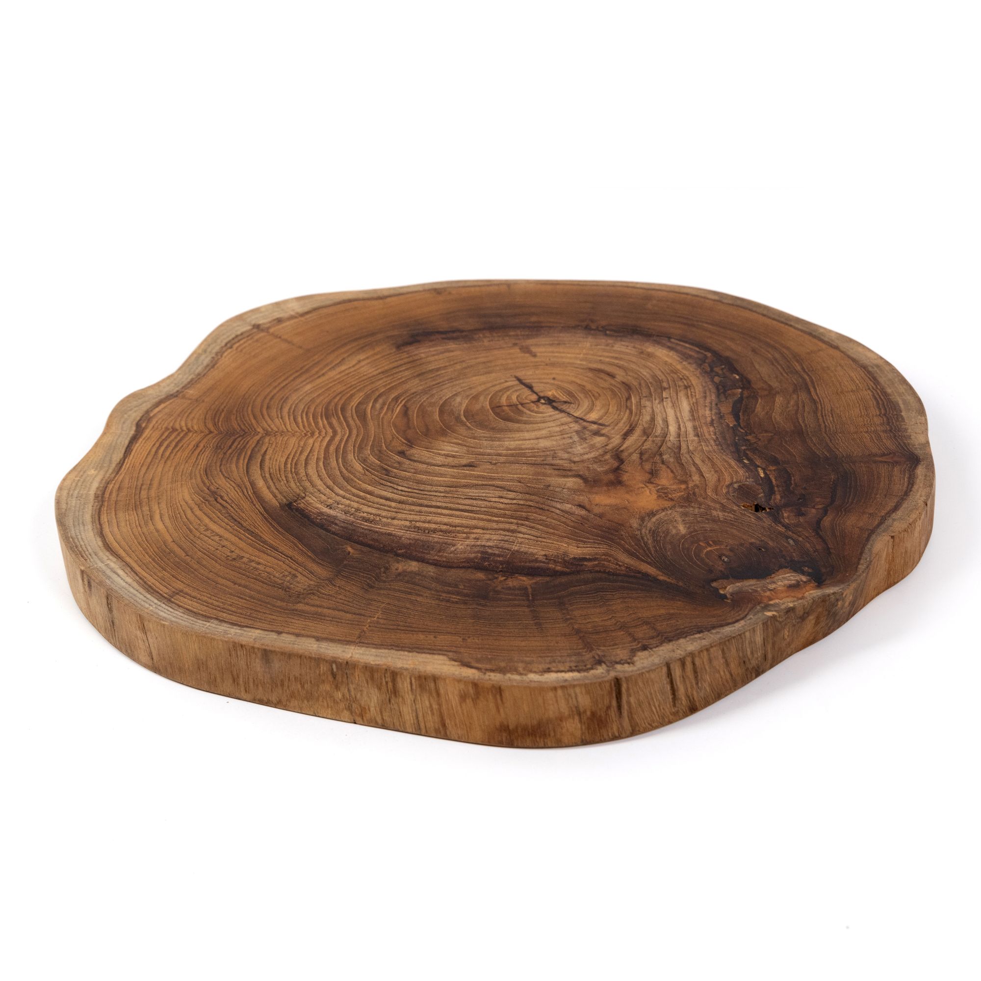 Teak Small Trays, Set of 4