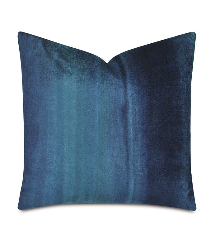 Ombre Blue Throw Pillow - Mickler & Co. Design Studio