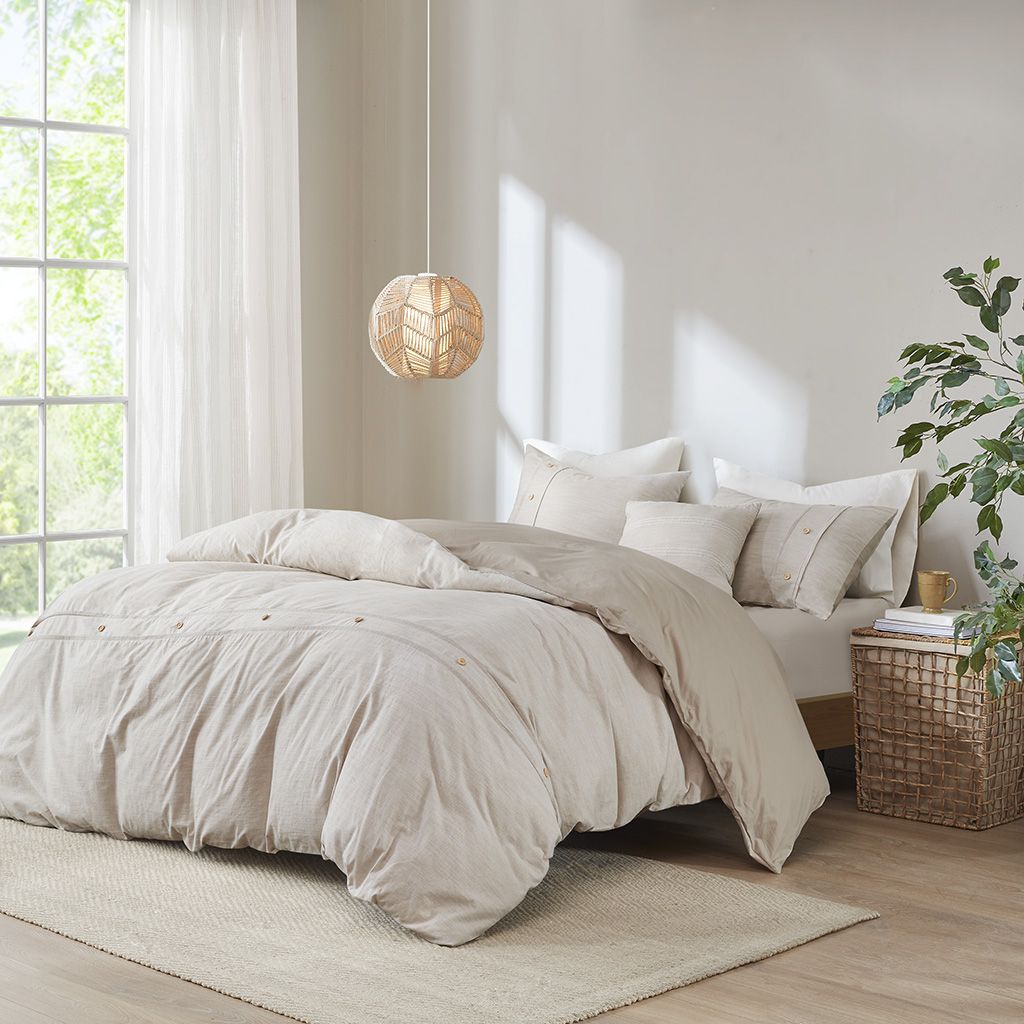 Clean Spaces Dover Natural 5 Piece Organic Cotton Oversized