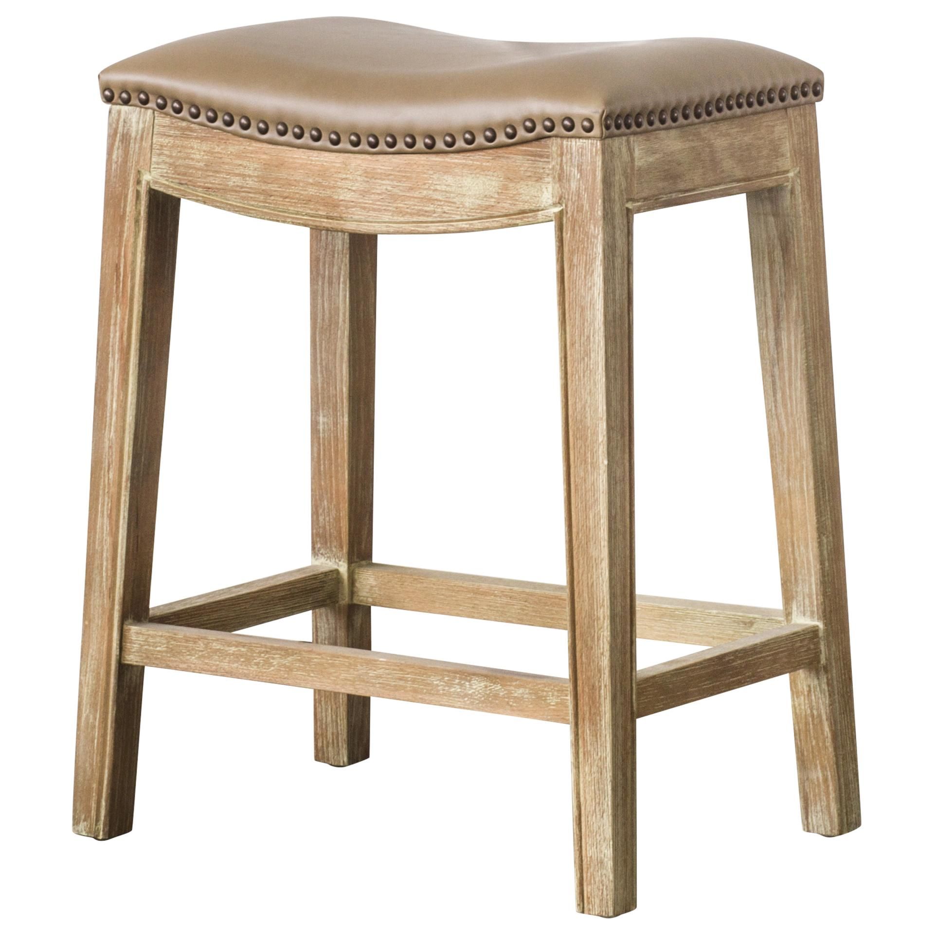 Elmo bonded leather counter shop stool