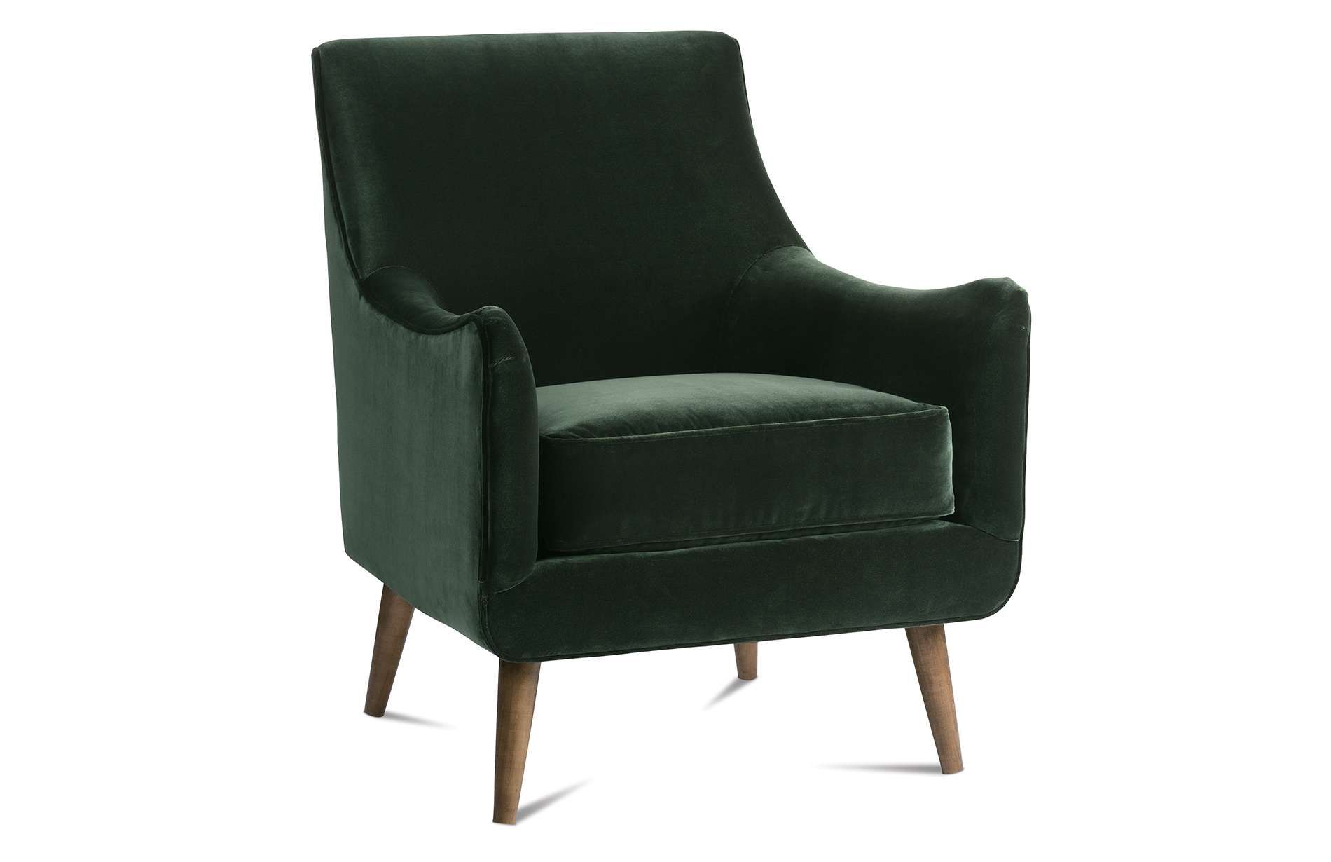 Freedom green velvet discount chair