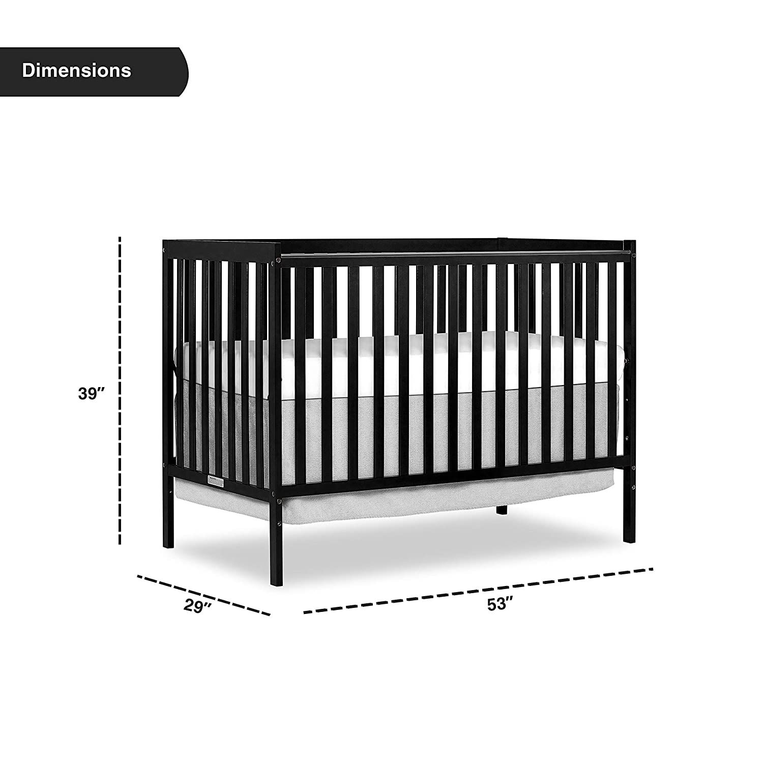 Synergy 5 in 1 Convertible Crib