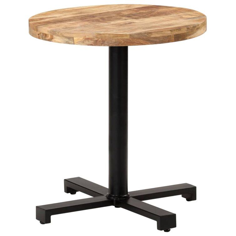 Wood top bistro discount table