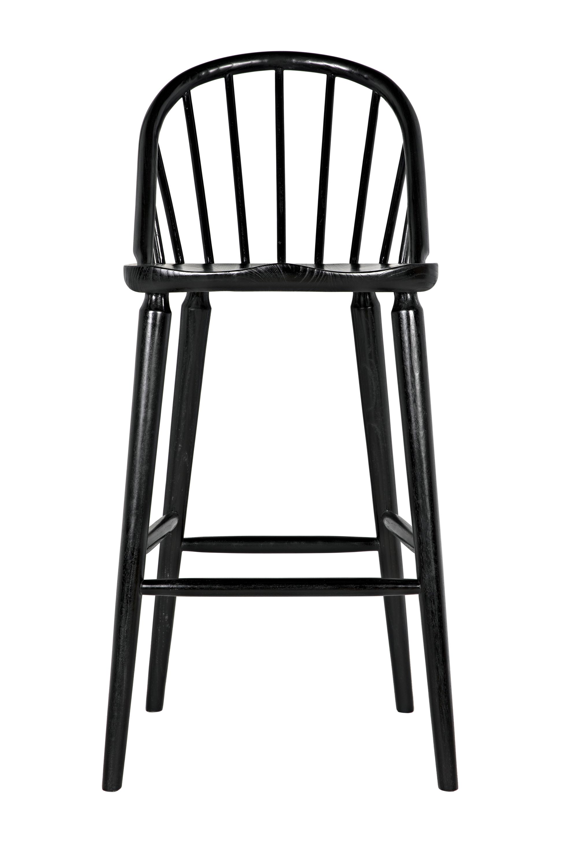 Black spindle best sale counter stools