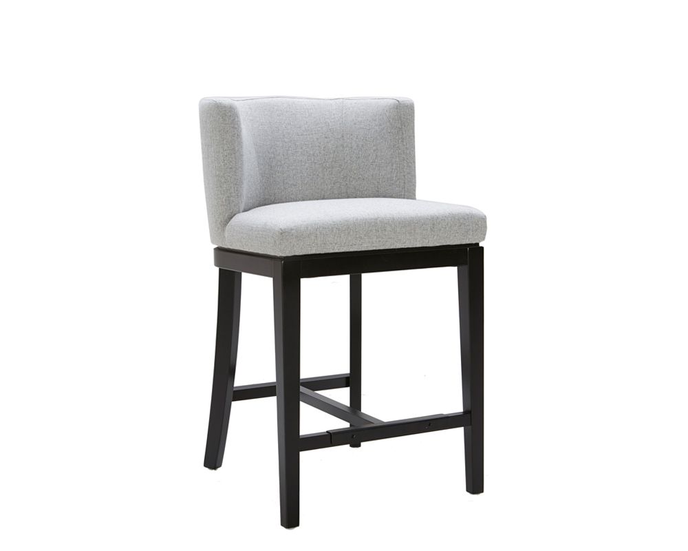 Hayden Grey Square Industrial Bar Stool Cushion - 12