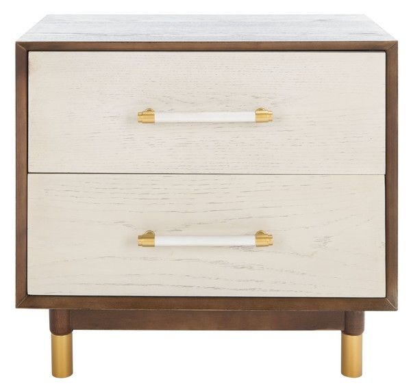 Charlton Home Verona 2 Drawer Nightstand