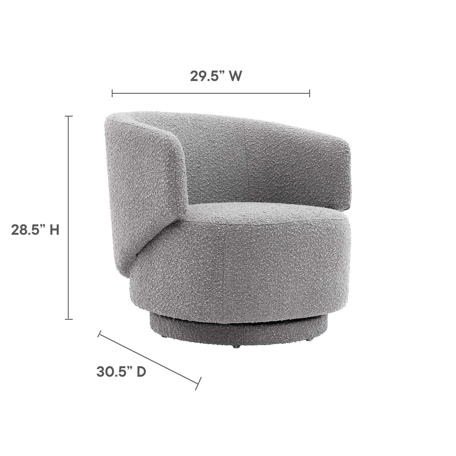 Ezekiel swivel side chair hot sale