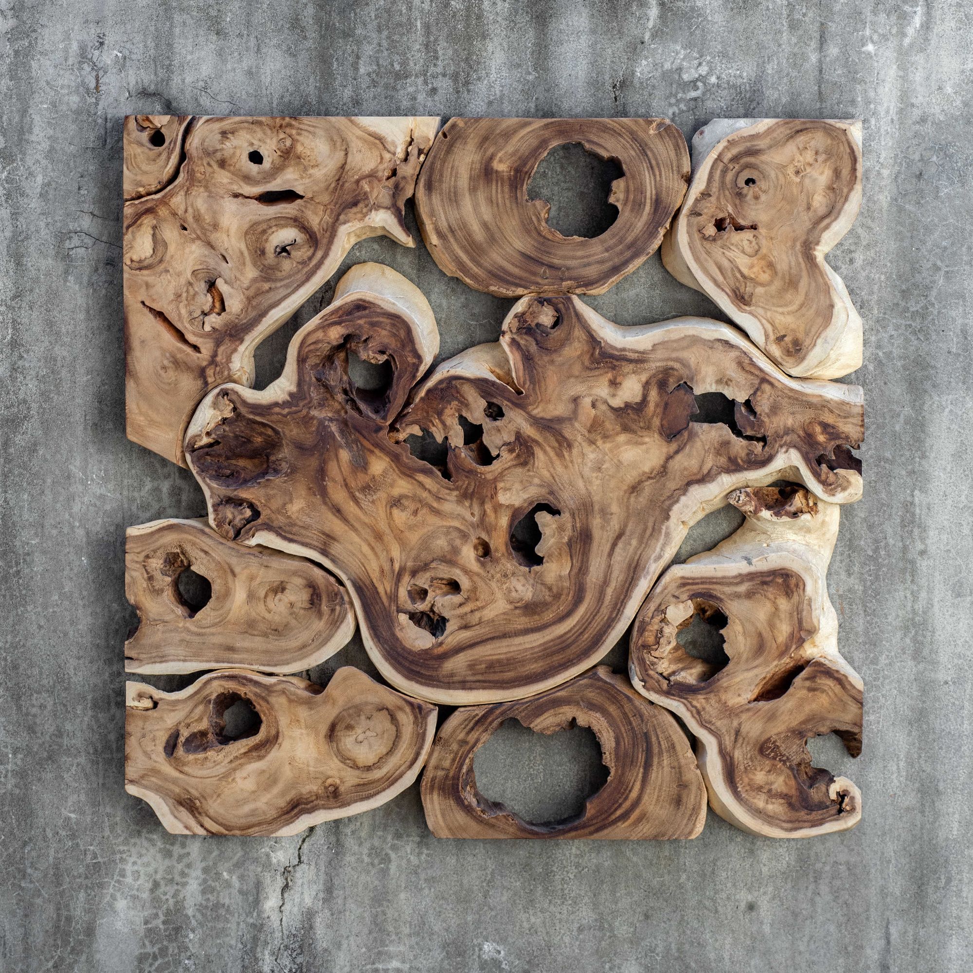 FOLLOW YOUR BLISS', Wood Wall Sculpture, 3D Wall Art