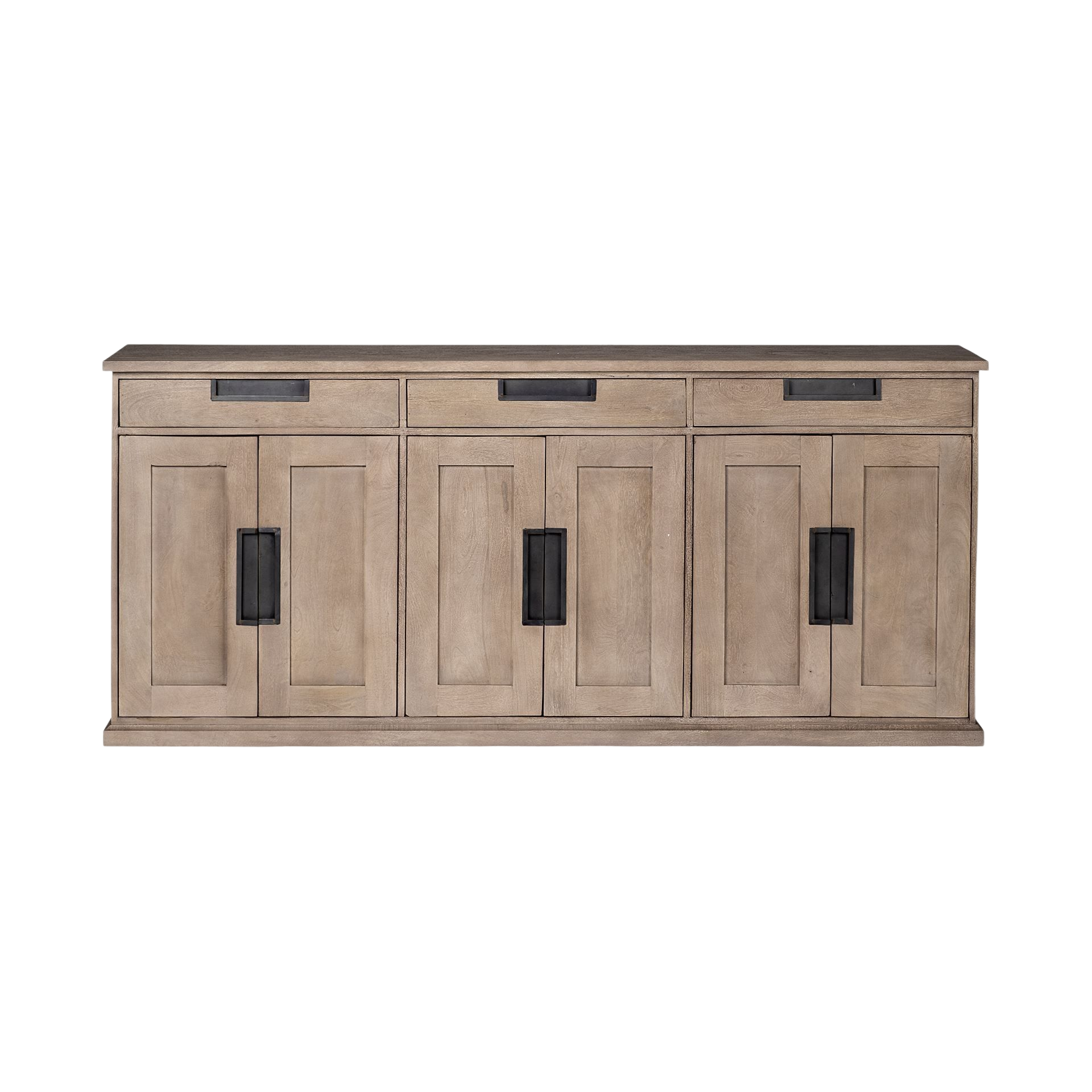 Braxton Iii 3 Drawer 6 Door Sideboard at