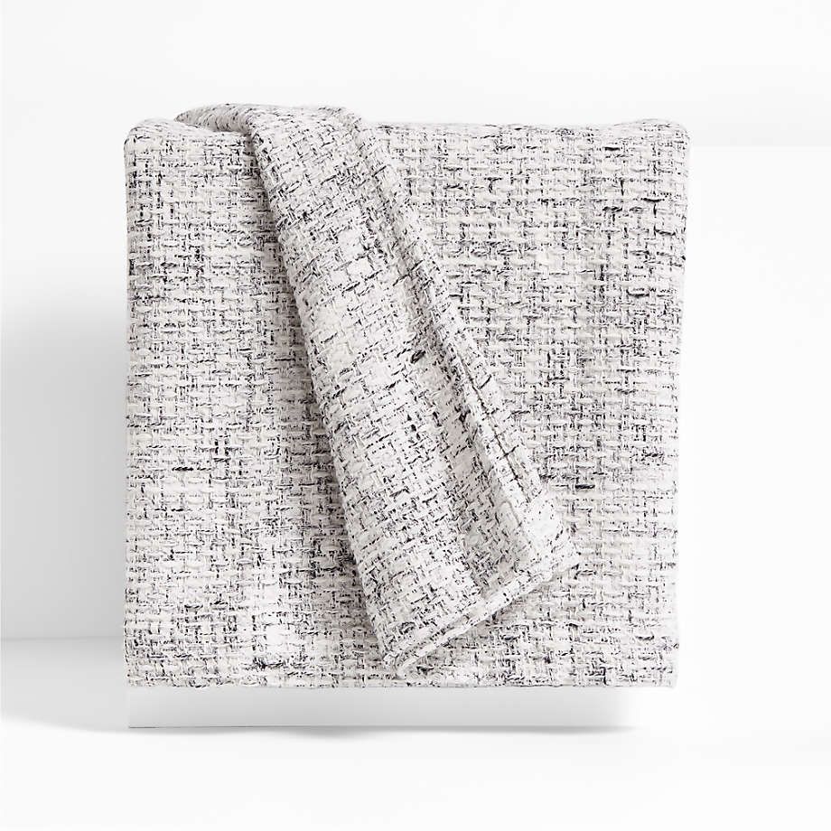 White waffle weave discount blanket