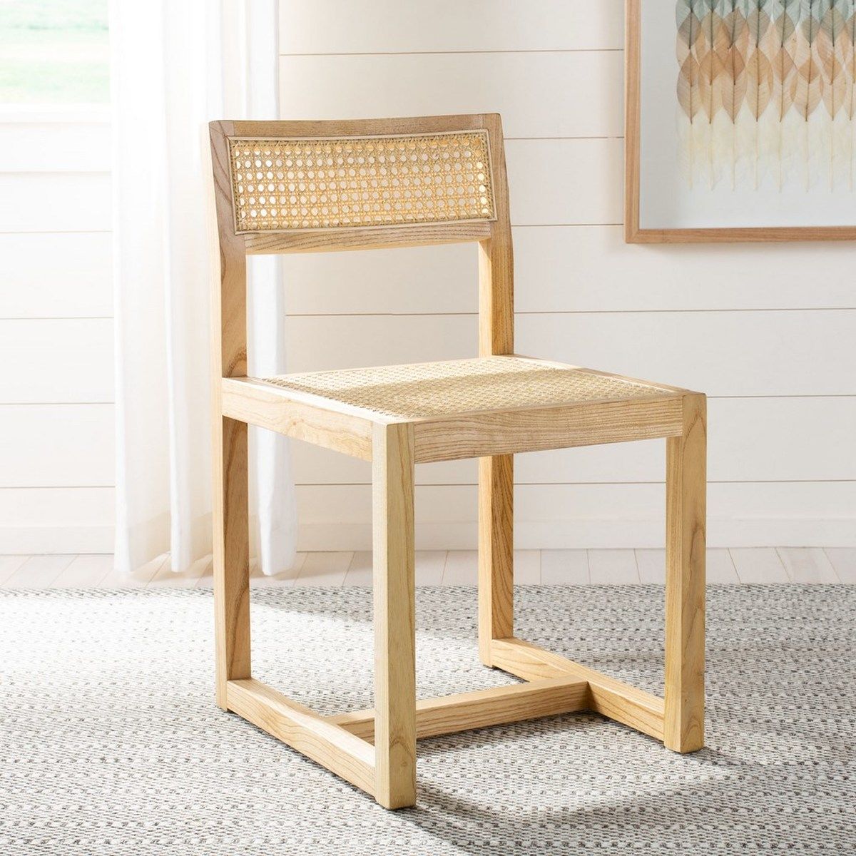 Scott cane outlet dining chair