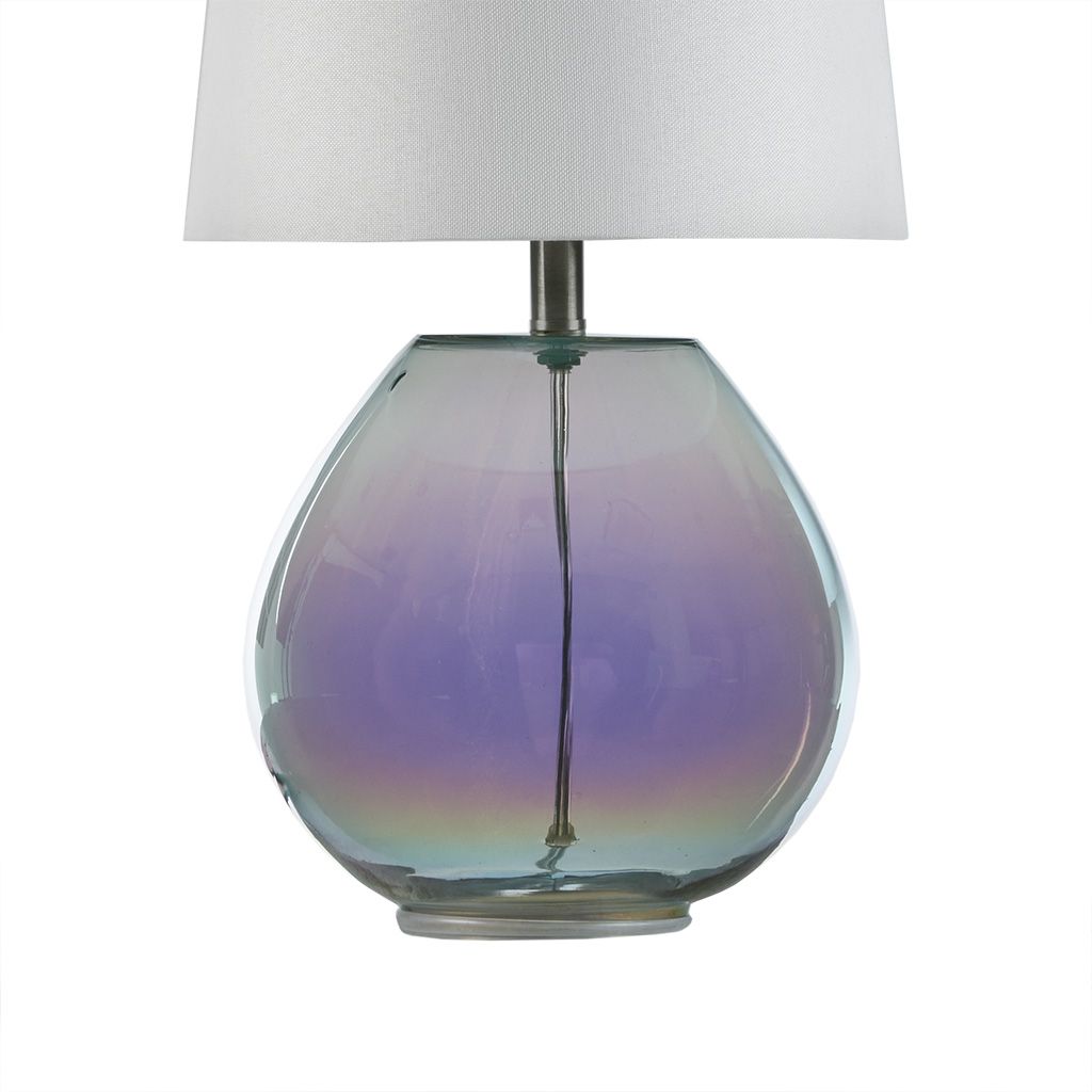 Iridescent bedside online lamp