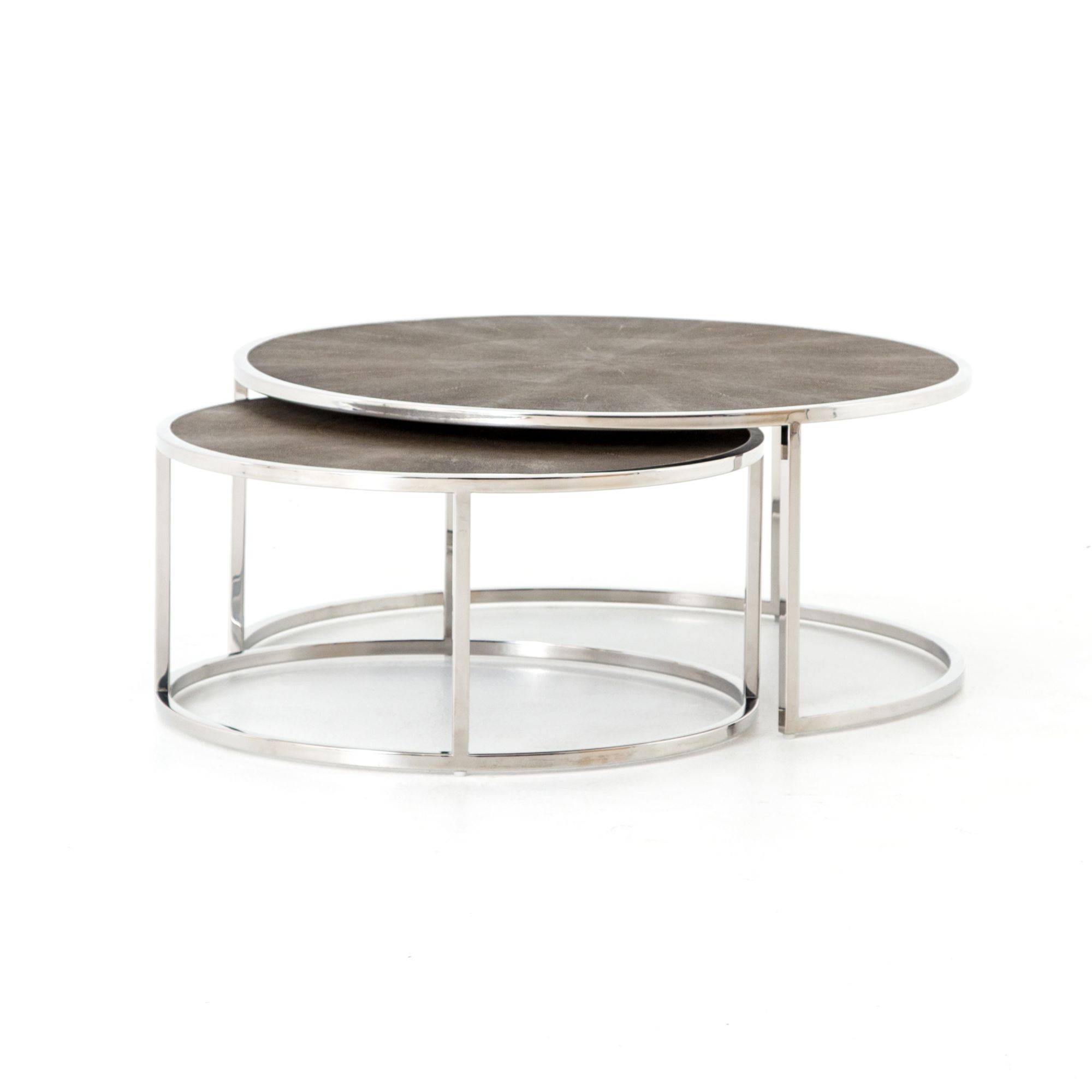 Halden Dark Charcoal Oval Coffee Table