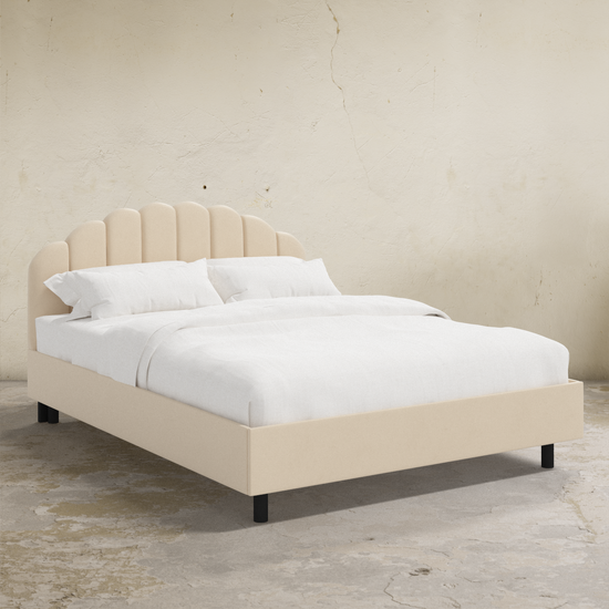 The Claremont - Wood Bed Frame with Headboard, 50-Night Trial